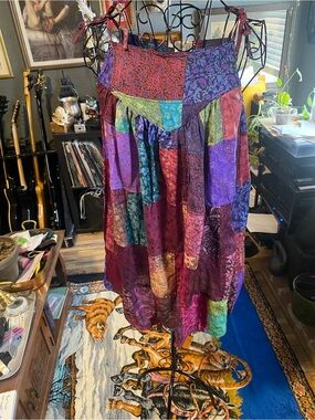 Bohemian Patchwork Mini dress